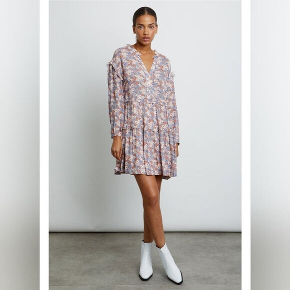 Rails Poppie Dress - Pink Jasmine Size M - Picture 8 of 14